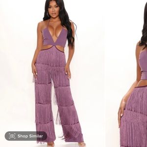 Forever Fringe Jumpsuit